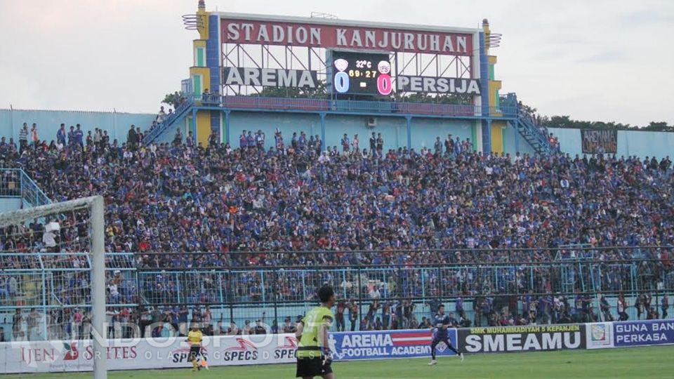 Stadion Kanjuruhan. Copyright: © Ian Setiawan/INDOSPORT